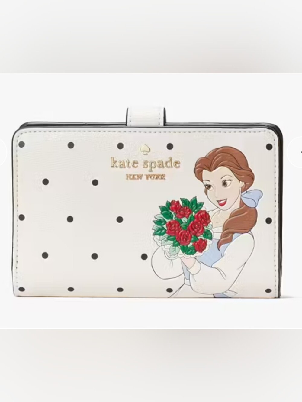 Kate Spade x Belle Polka Dot Wallet